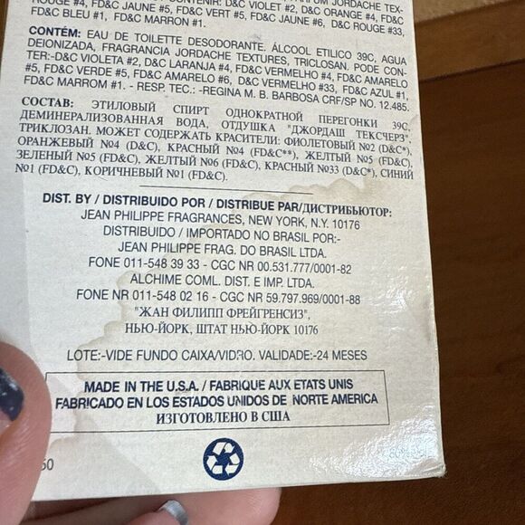 JORDACHE TEXTURES For Men  Obsession By Calvin Klein 2.5 Fl. Oz. Two Bottle - Picture 4 of 5